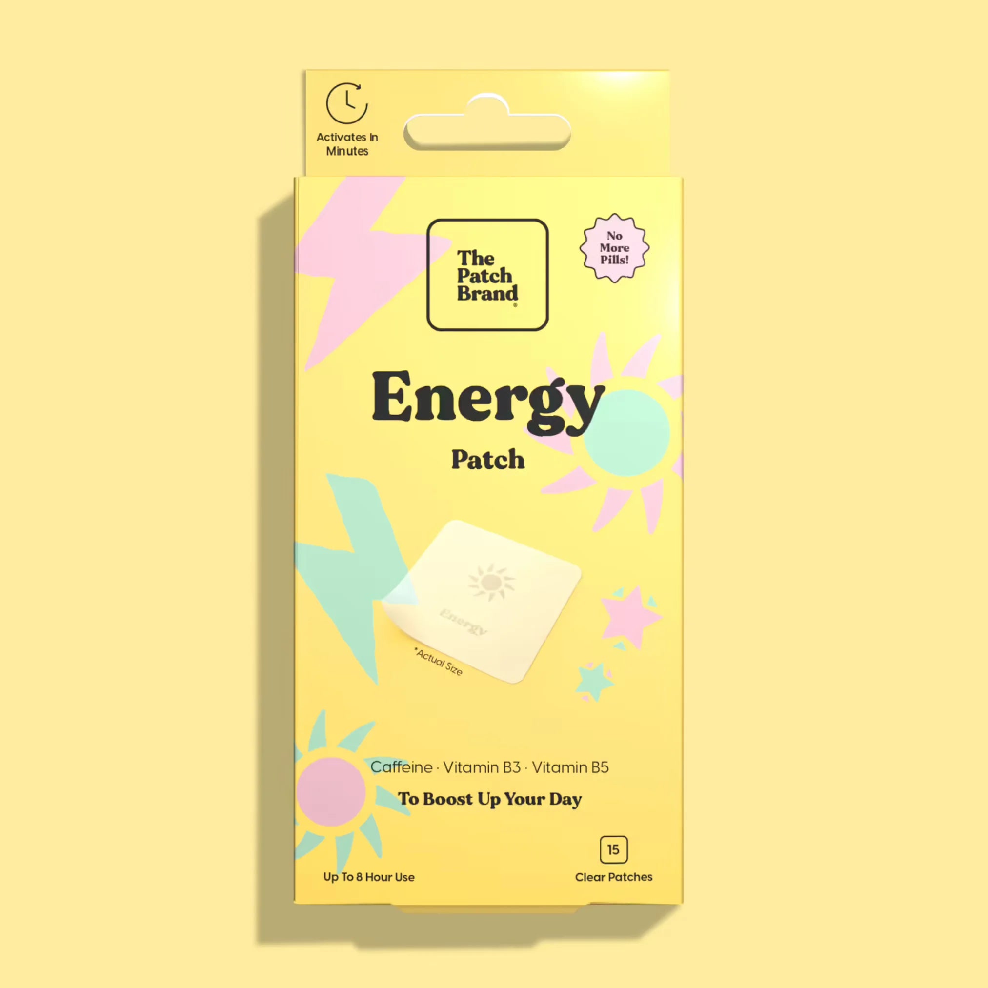 The Patch Brand  Vitamins for energy, Energy bars, Vitamins