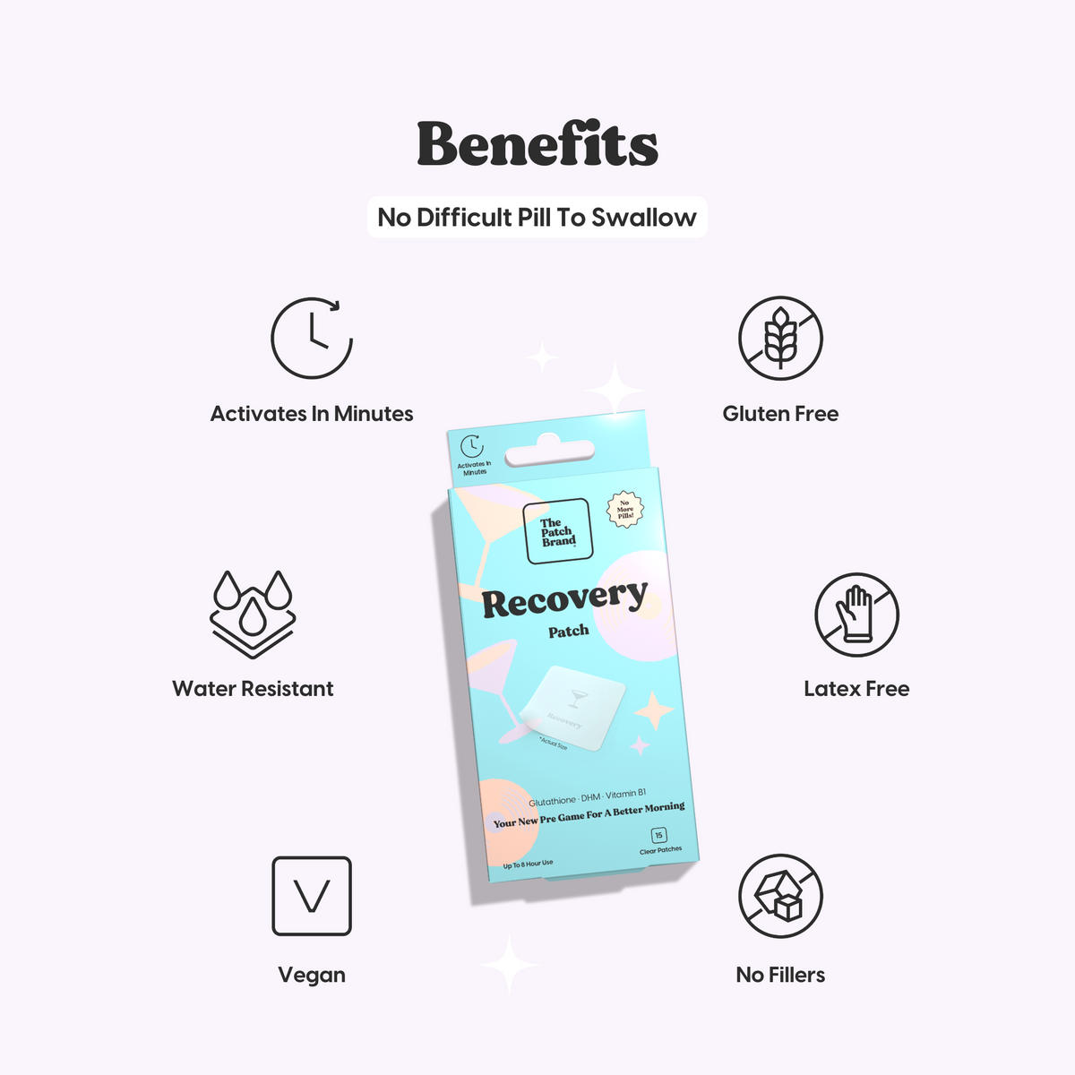 Recovery Patch Best Vitamin Patches | Variety Pack - The Patch Brand