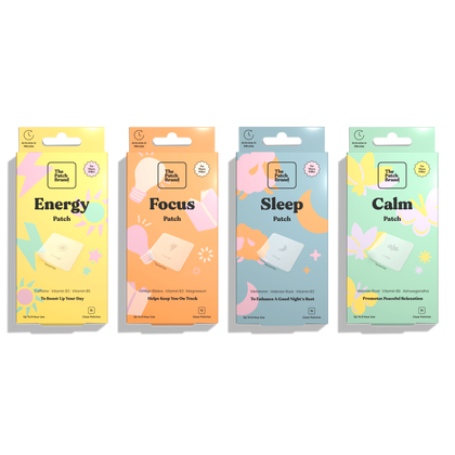 The Patch Brand Vitamin Energy Patches - Powerful Wellness Vitamins You Can  Wear - 2 Count (30 Patches)