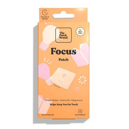 Focus and Clarity Vitamin Patch by PatchAid - 3-Month Supply