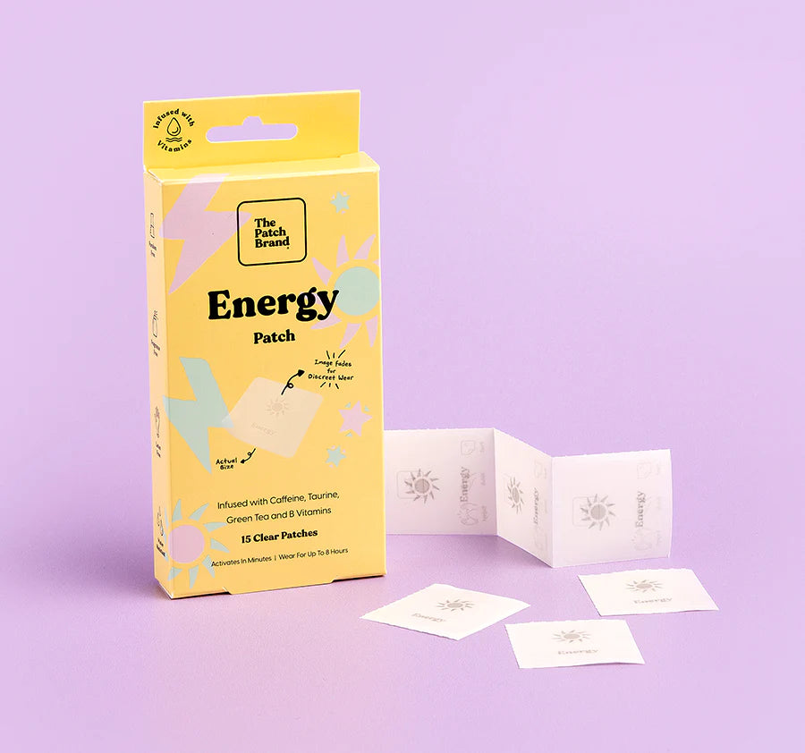 The Patch Brand Vitamin Energy Patches - Powerful Wellness Vitamins You Can  Wear - 2 Count (30 Patches)
